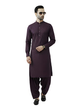 Nabeel & Aqeel Royal Plum Kurta Shalwar Set
