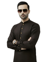Nabeel & Aqeel Onyx Maroon Kurta Pajama Set