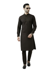 Nabeel & Aqeel Onyx Maroon Kurta Pajama Set