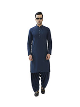 Nabeel & Aqeel Midnight Navy Classic Kurta Shalwar Set