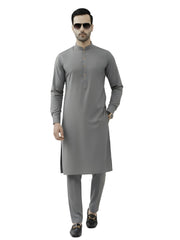 Nabeel & Aqeel Steel Grey Kurta Pajama Set